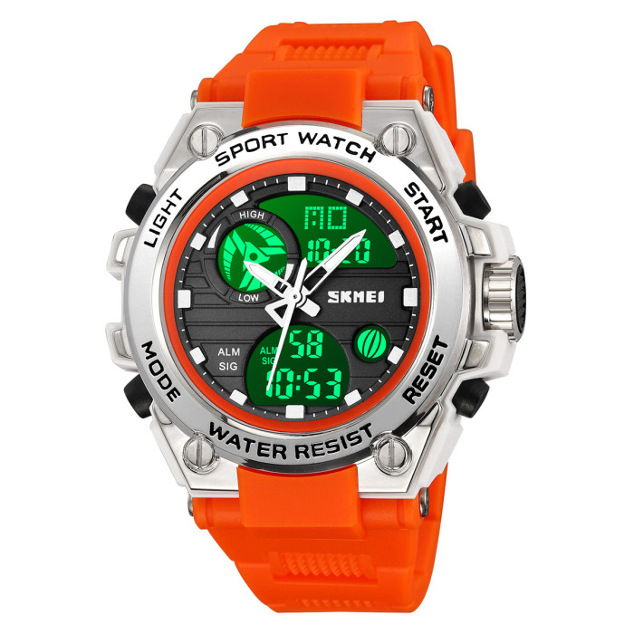 Спортивний годинник Skmei 2360WTOG White-Orange