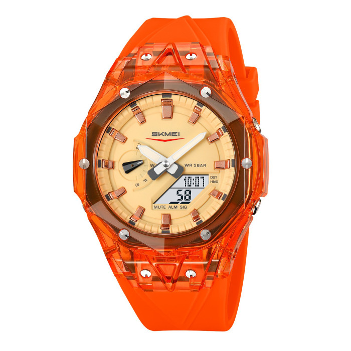 Годинник Skmei 2411OG Orange - яскравий спортивний стиль