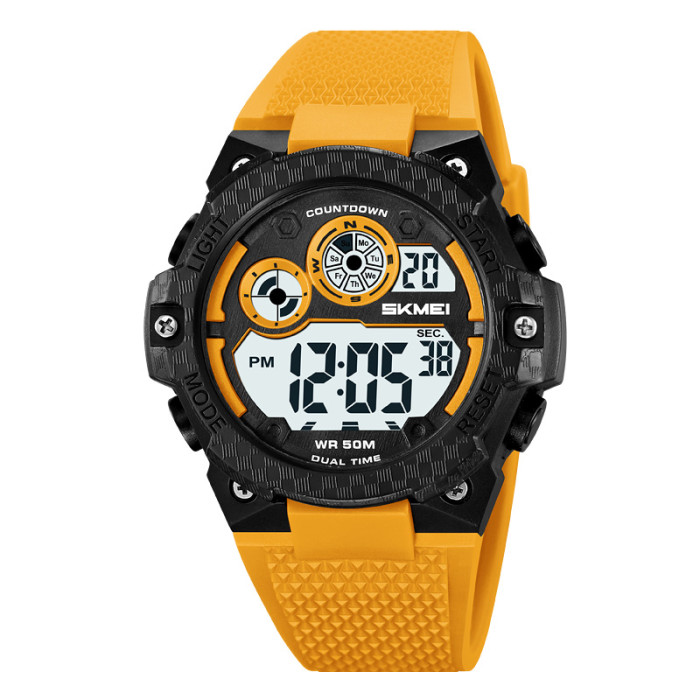 Спортивний чоловічий годинник Skmei 2337YL жовтий