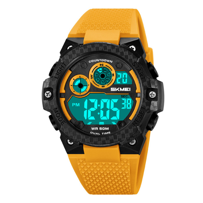 Спортивний чоловічий годинник Skmei 2337YL жовтий