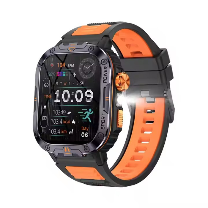 Спортивний годинник Modfit Carbon Quad Orange