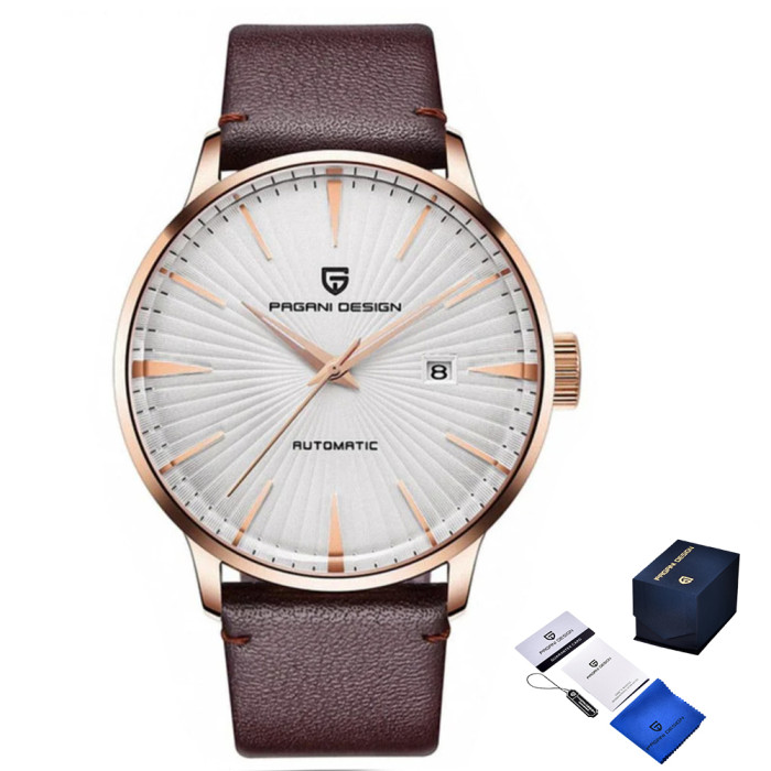 Наручний годинник Pagani Design PD-2770 Gold-Black-Brown