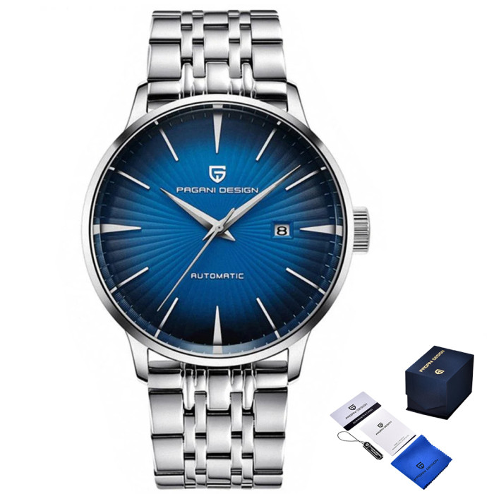 Годинник Pagani Design PD-2770 Silver-Blue Steel