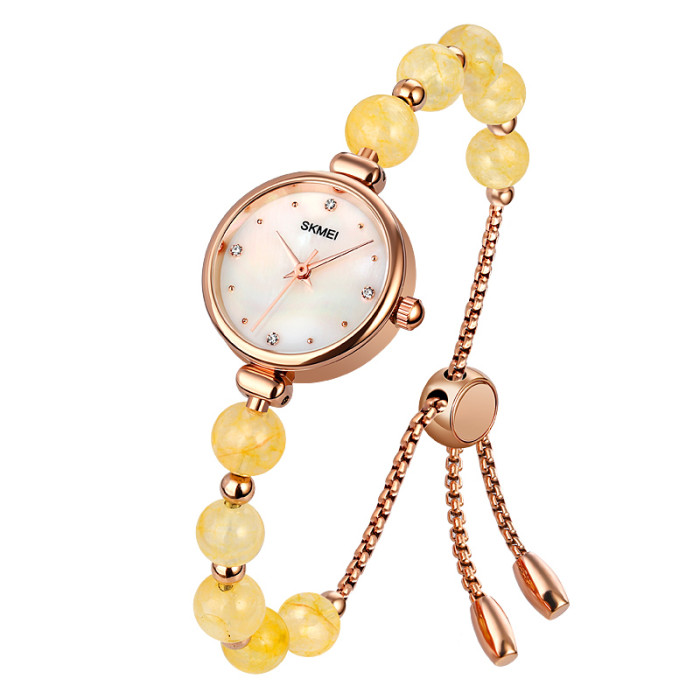 Наручний годинник Skmei 1983YL жовтий