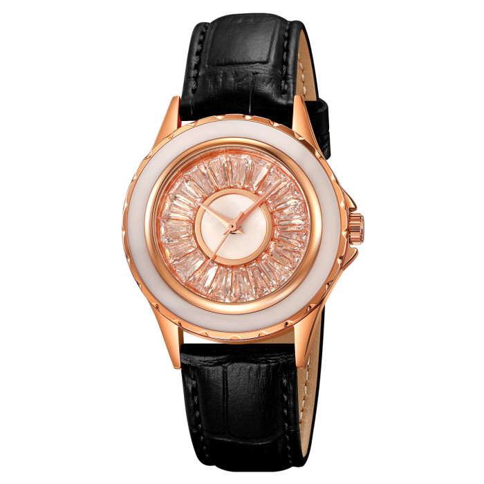 Жіночі наручні годинники Skmei 2172RGBK Rose Gold-Black