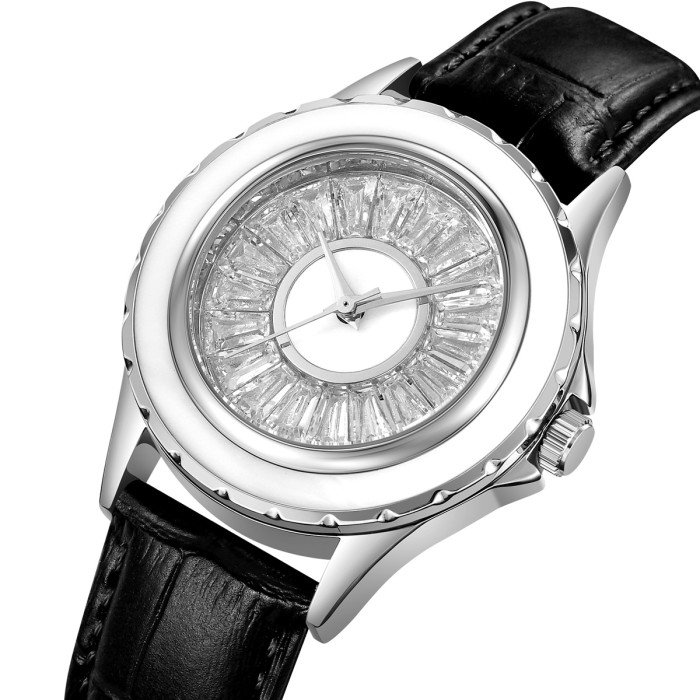 Наручний годинник Skmei 2172SIBK Сріблясто-Чорний