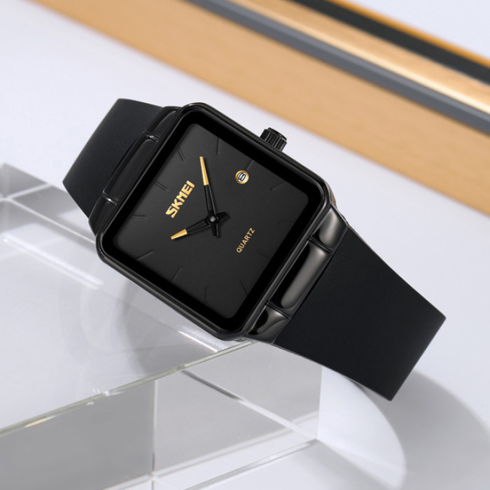 Жіночий наручний годинник Skmei 2173BKBK Black-Black