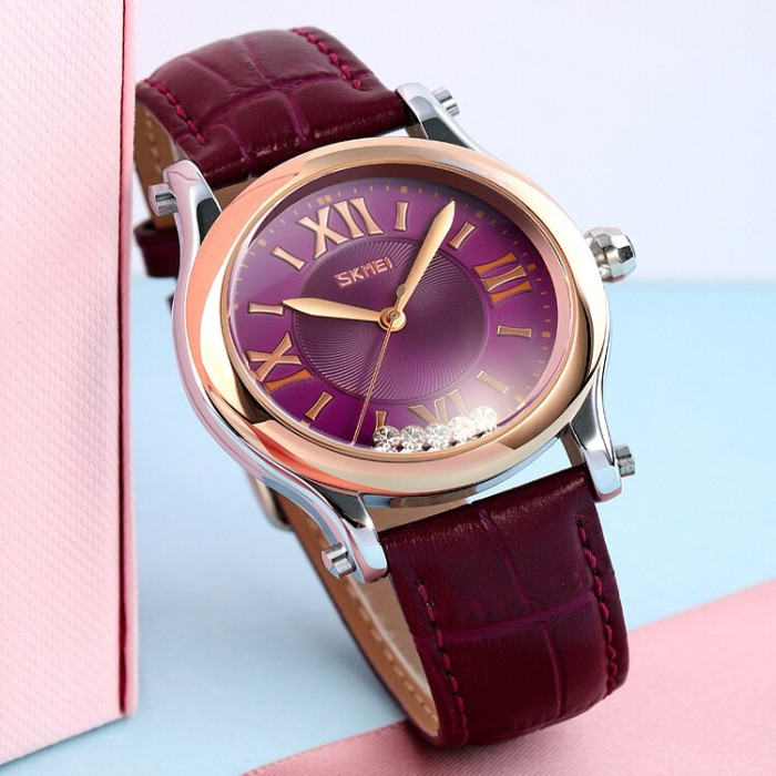 Жіночий наручний годинник Skmei 9265PL Purple