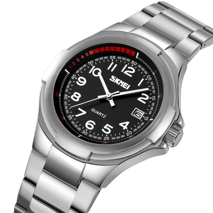 Наручний годинник Skmei 9320SIBK Silver-Black