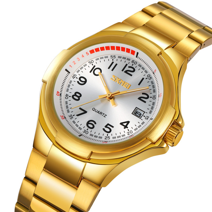 Наручний годинник Skmei 9320GDSI Gold-Silver