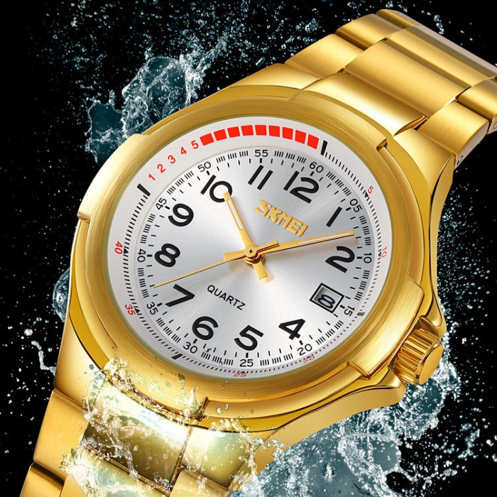 Наручний годинник Skmei 9320GDSI Gold-Silver
