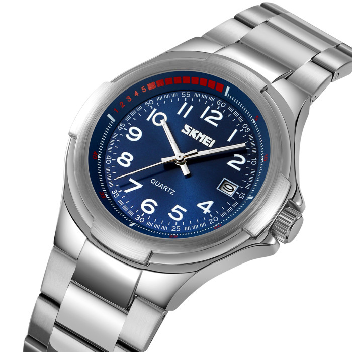 Годинник Skmei 9320SIBU Silver-Blue