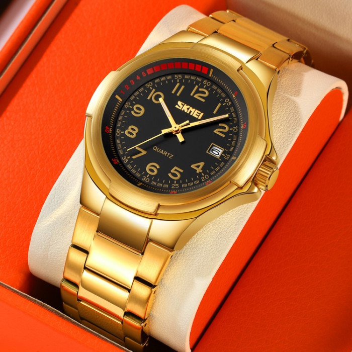Годинник Skmei 9320GDBK Gold-Black – Ідеальний аксесуар для чоловіків