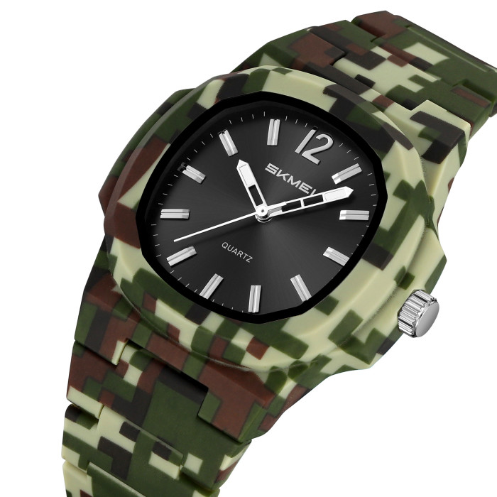 Наручний годинник Skmei 2382CMGN Camo Green