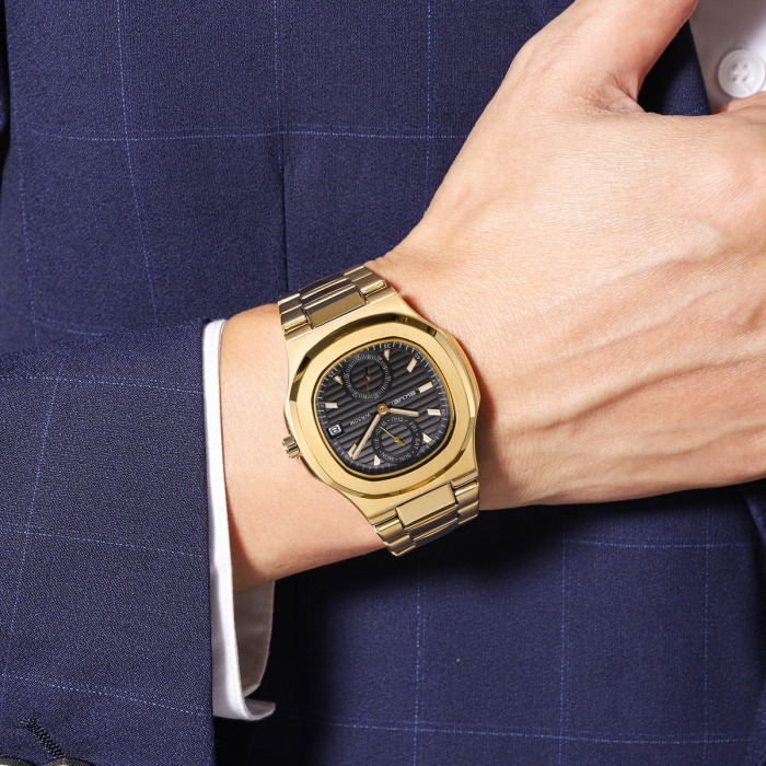 Годинник Skmei 2423GD Gold - втілення елегантності