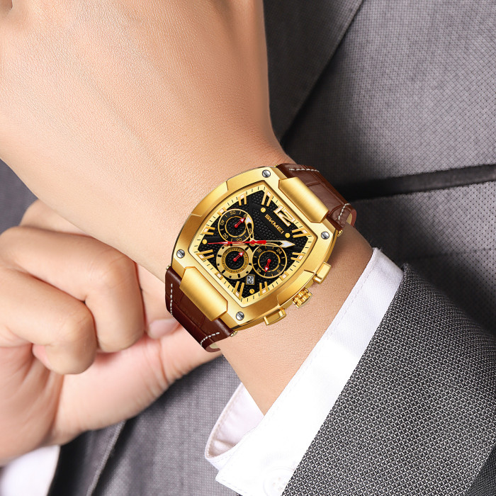 Годинник Skmei 9357GDBN Gold-Brown