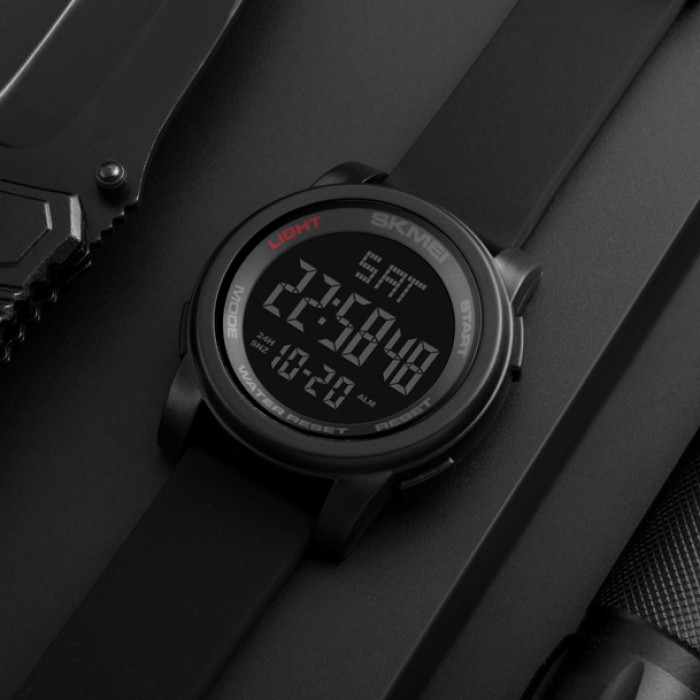 Ремінець для годинника Skmei 1257BK Black - стиль та комфорт