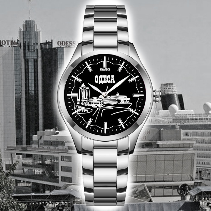 Годинник Awarder 035 Одеса II Silver-Black