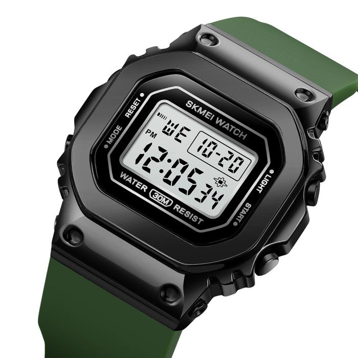 Годинник Skmei 1796 Military-Black – спортивний стиль і надійність