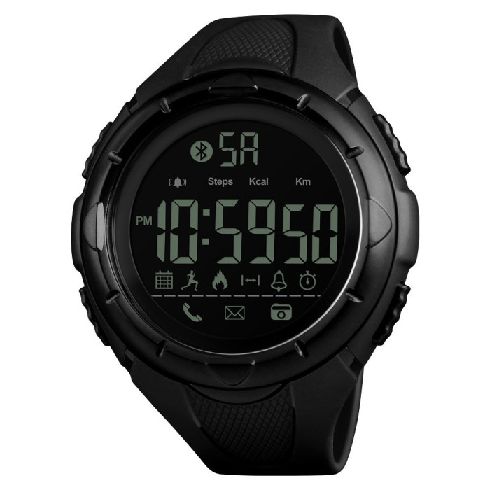 Годинник Skmei 1326BK Black Smart Watch - Стильний і Функціональний