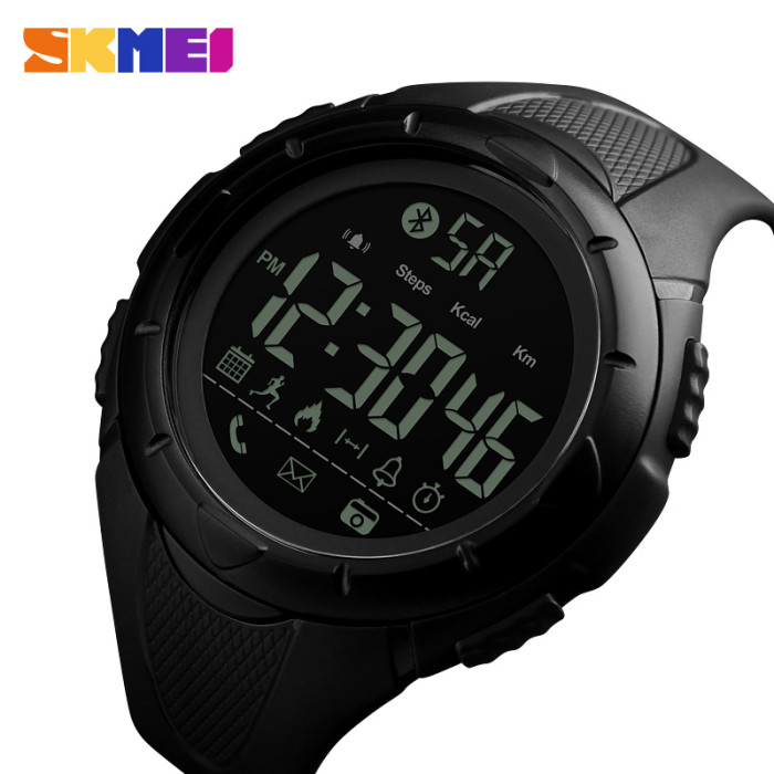 Годинник Skmei 1326BK Black Smart Watch - Стильний і Функціональний