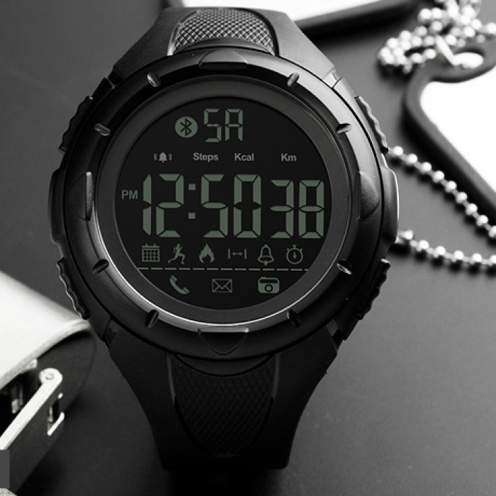 Годинник Skmei 1326BK Black Smart Watch - Стильний і Функціональний