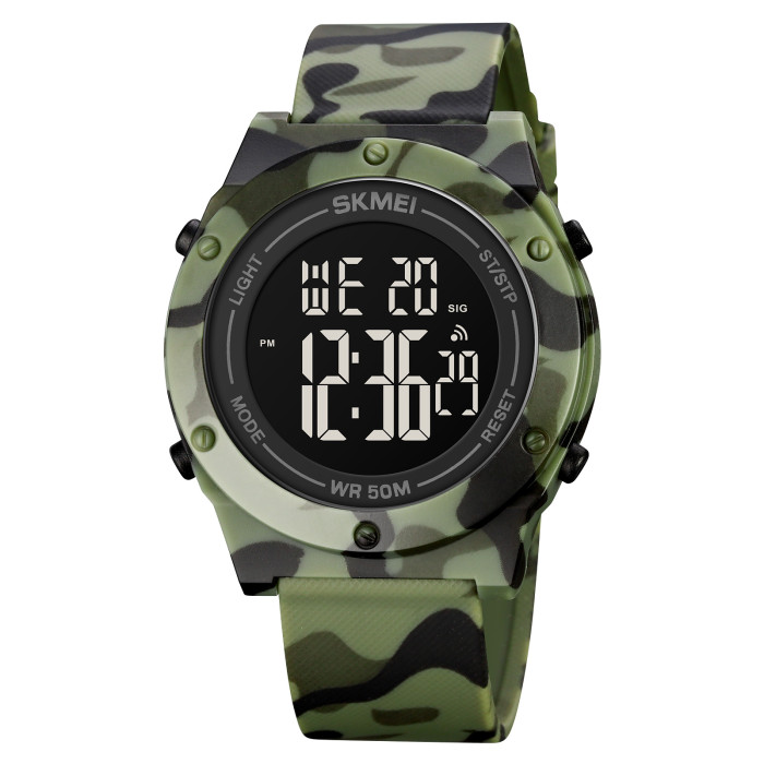 Годинник Skmei 1772CMGNBK Camo Green-Black - Спортивний аксесуар