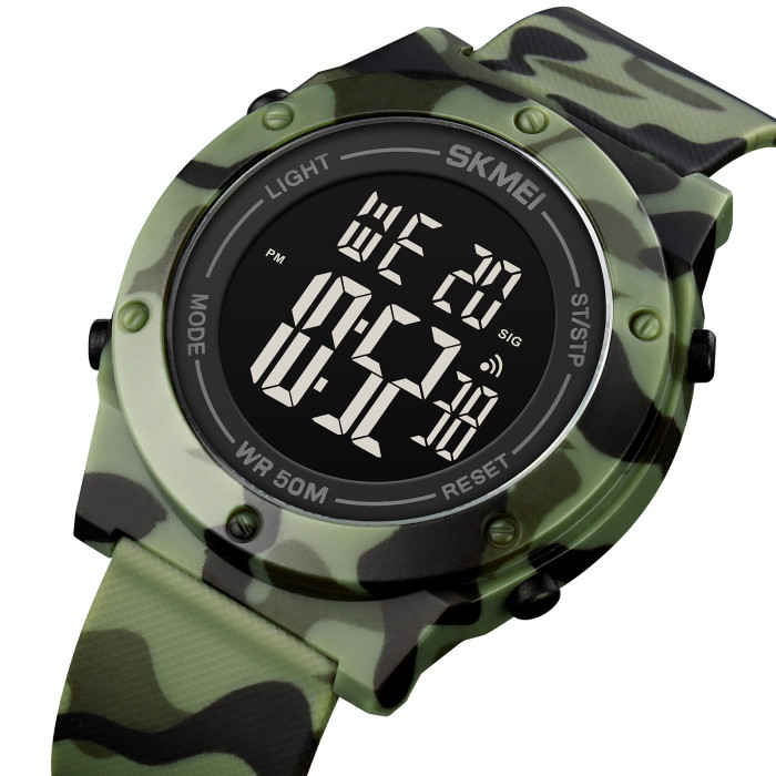 Годинник Skmei 1772CMGNBK Camo Green-Black - Спортивний аксесуар