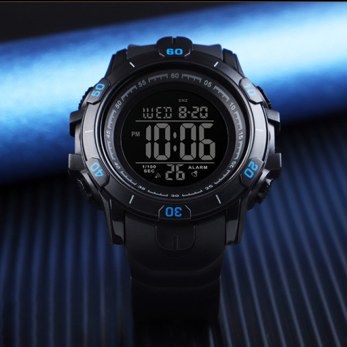 Годинник Skmei 1475BU Black-Blue - стиль та функціональність