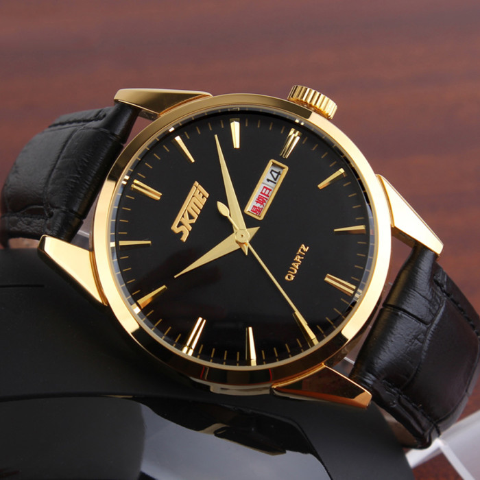 Жіночий годинник Skmei 9073GDBK-S Gold-Black