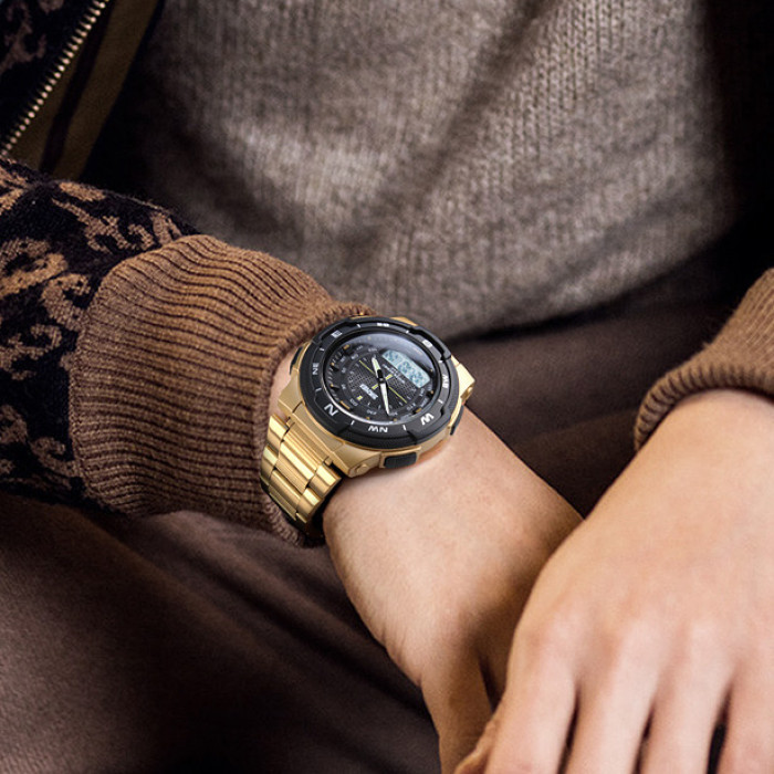 Годинник Skmei 1370GD Gold – стиль та функціональність