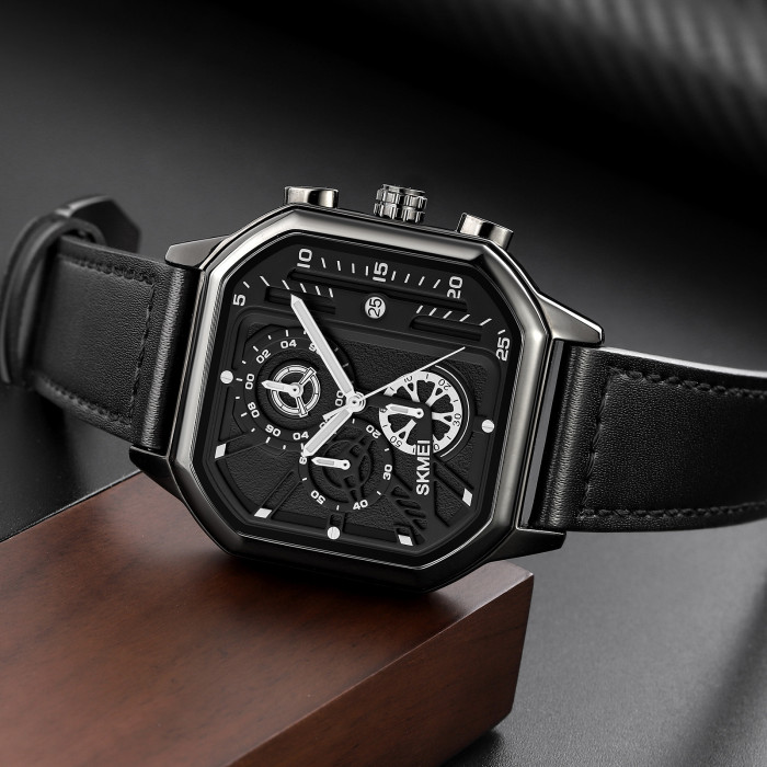 Годинник Skmei 1963BK Black - стиль та надійність