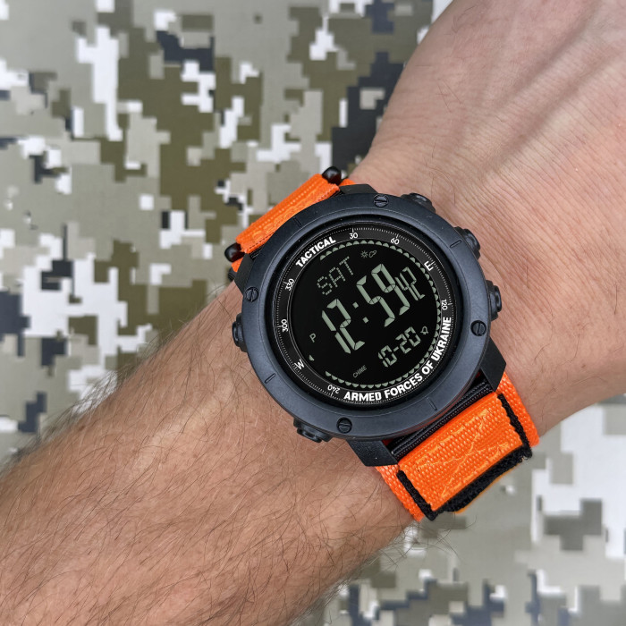 Годинник Awarder 036 Nylon Black-Orange