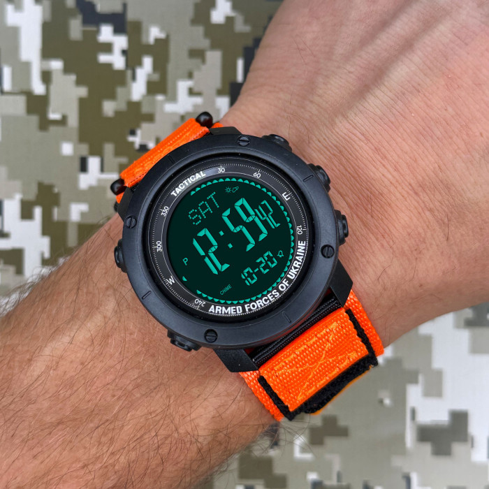 Годинник Awarder 036 Nylon Black-Orange