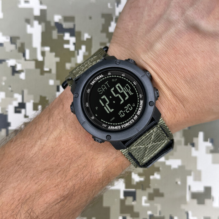 Годинник Awarder 036 Nylon Black-Army Green