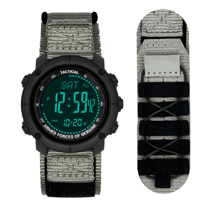 Годинник Awarder 036 Nylon Pro Black-Grey