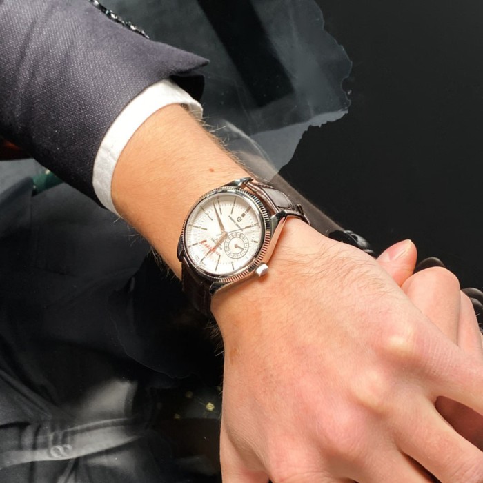 Pagani Design PD-1689 Silver-White-Brown