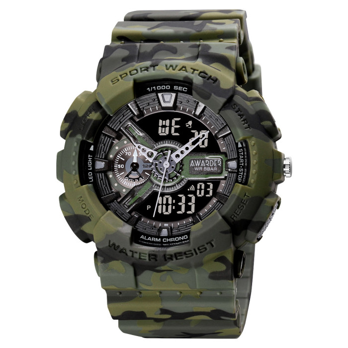 Годинник наручний Awarder 005 Camo Green