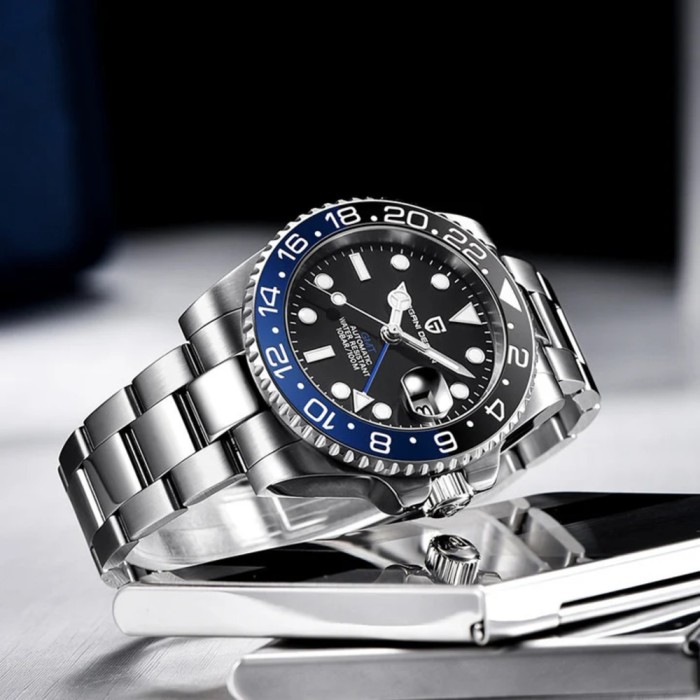 Pagani Design PD-1662 Silver-Blue-Black