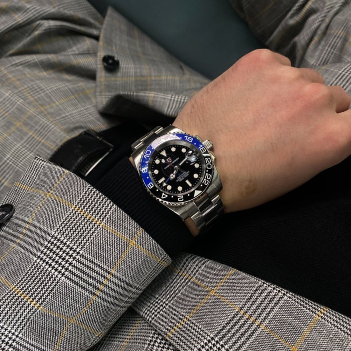 Pagani Design PD-1662 Silver-Blue-Black