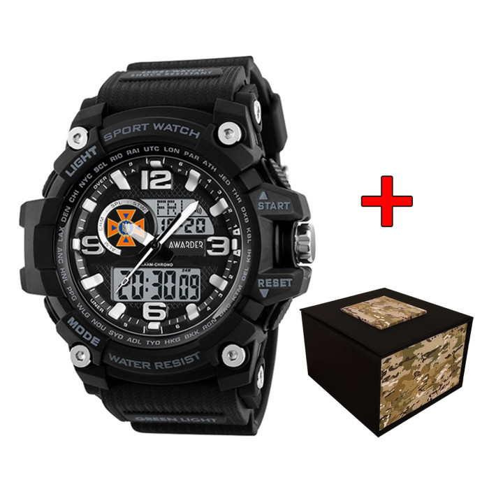 Наручний годинник Awarder 012 ДСНС Black – стиль та надійність