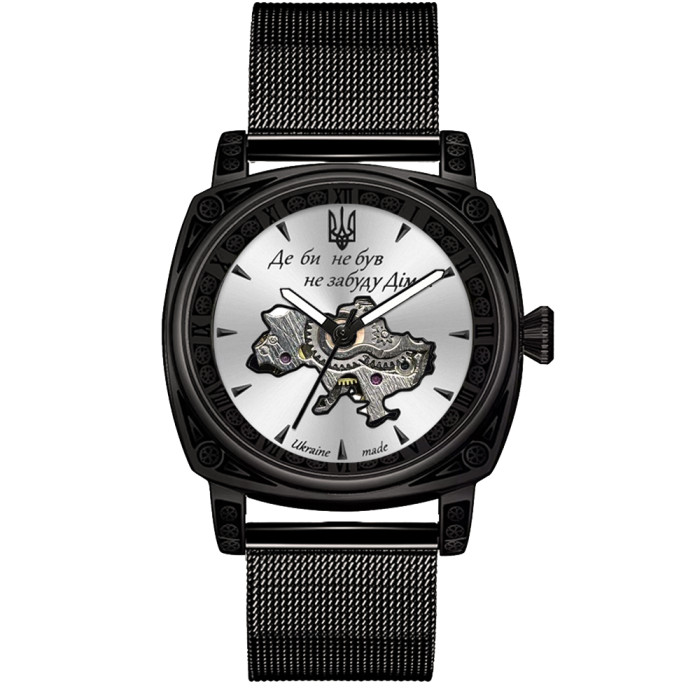 Наручний годинник Awarder 021-3D Black-White Mesh