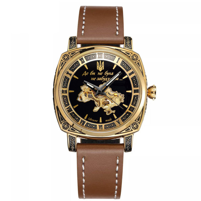 Годинник Awarder 021 Де би не була Gold-Black-Brown