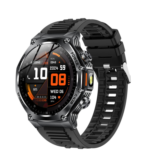 Смарт годинник Modfit Titan-X Black Silica