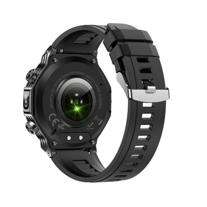 Смарт годинник Modfit Titan-X Black Silica