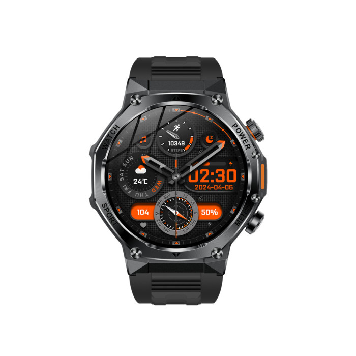 Смарт годинник Modfit Titan-X Black Silica