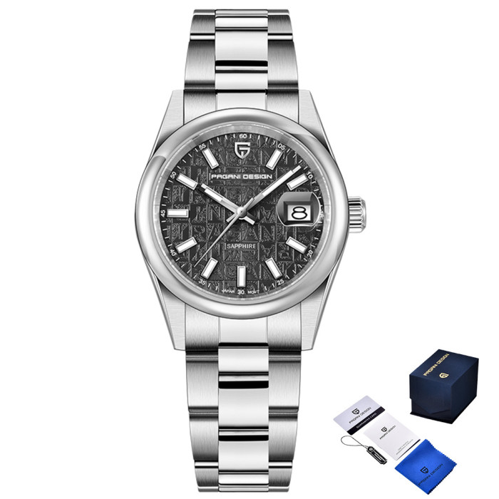 Жіночий годинник Pagani Design PD-1794L Silver-Black