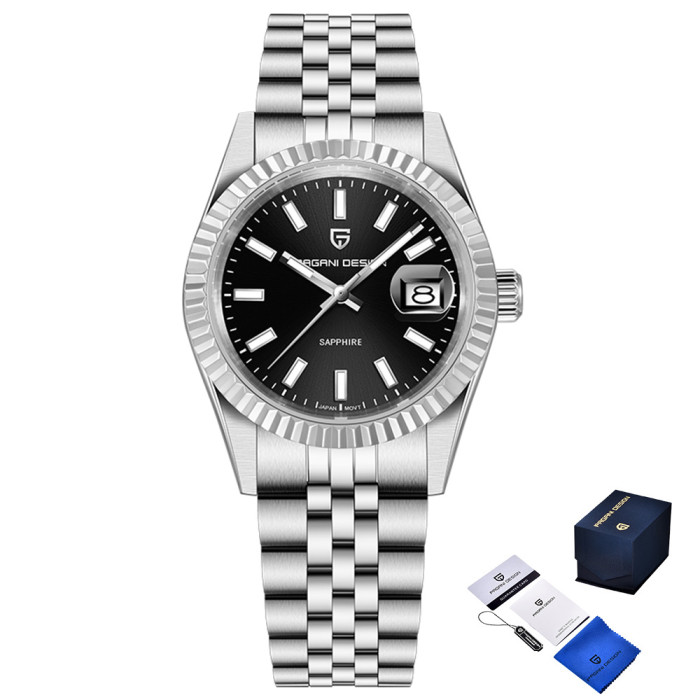 Чоловічі наручні годинники Pagani Design PD-1794M Silver-Black