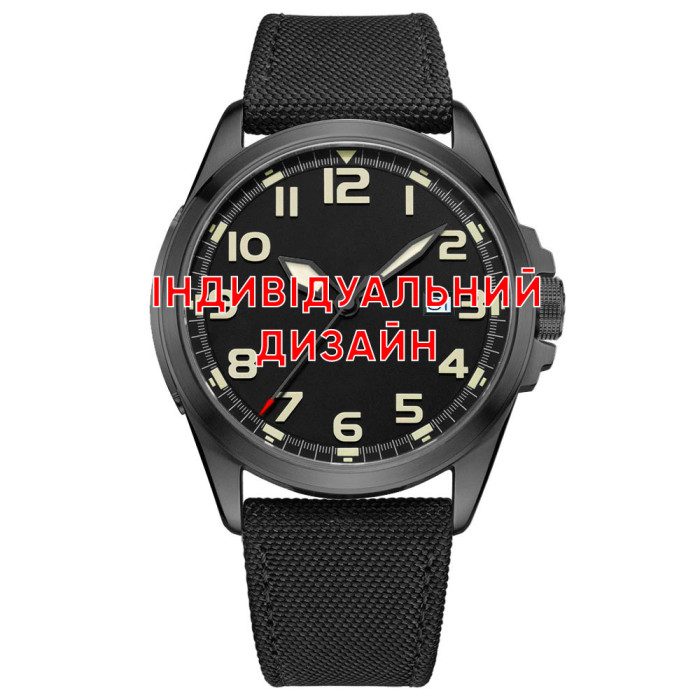 Годинник Awarder 040 Black-Black – Індивідуальний Дизайн