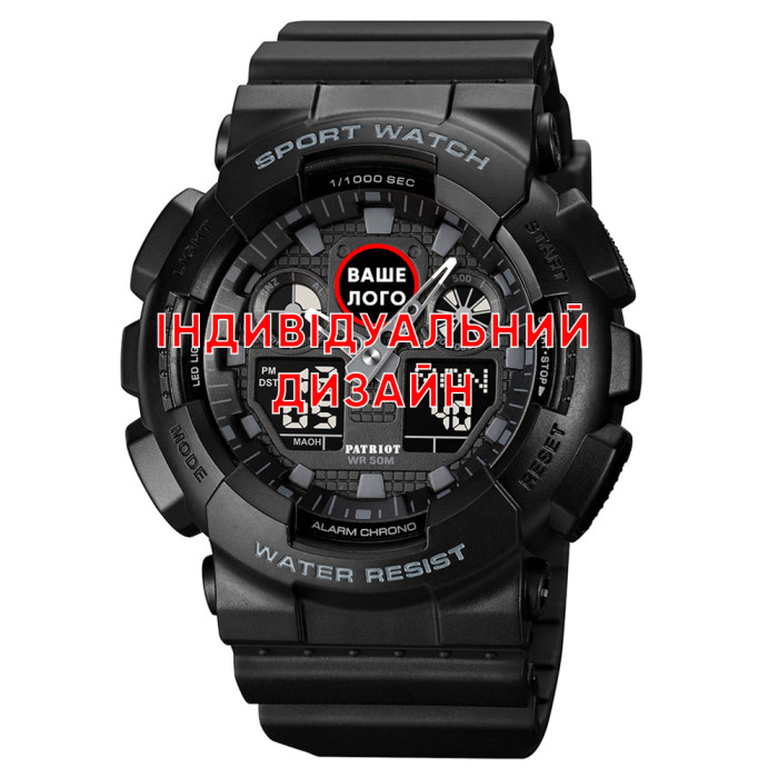 Годинник Awarder 007 Black - Стильний Спортивний Дизайн